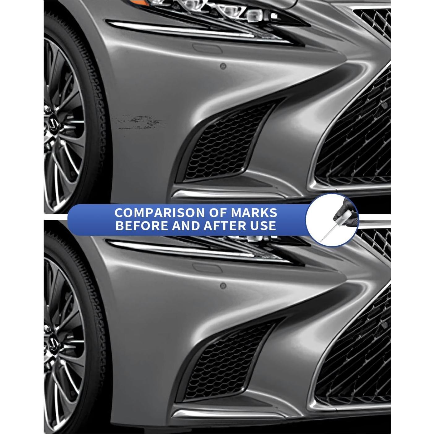 Kit de Reparación de Pintura PARTS4EV Plateado Atómico 12.1ml