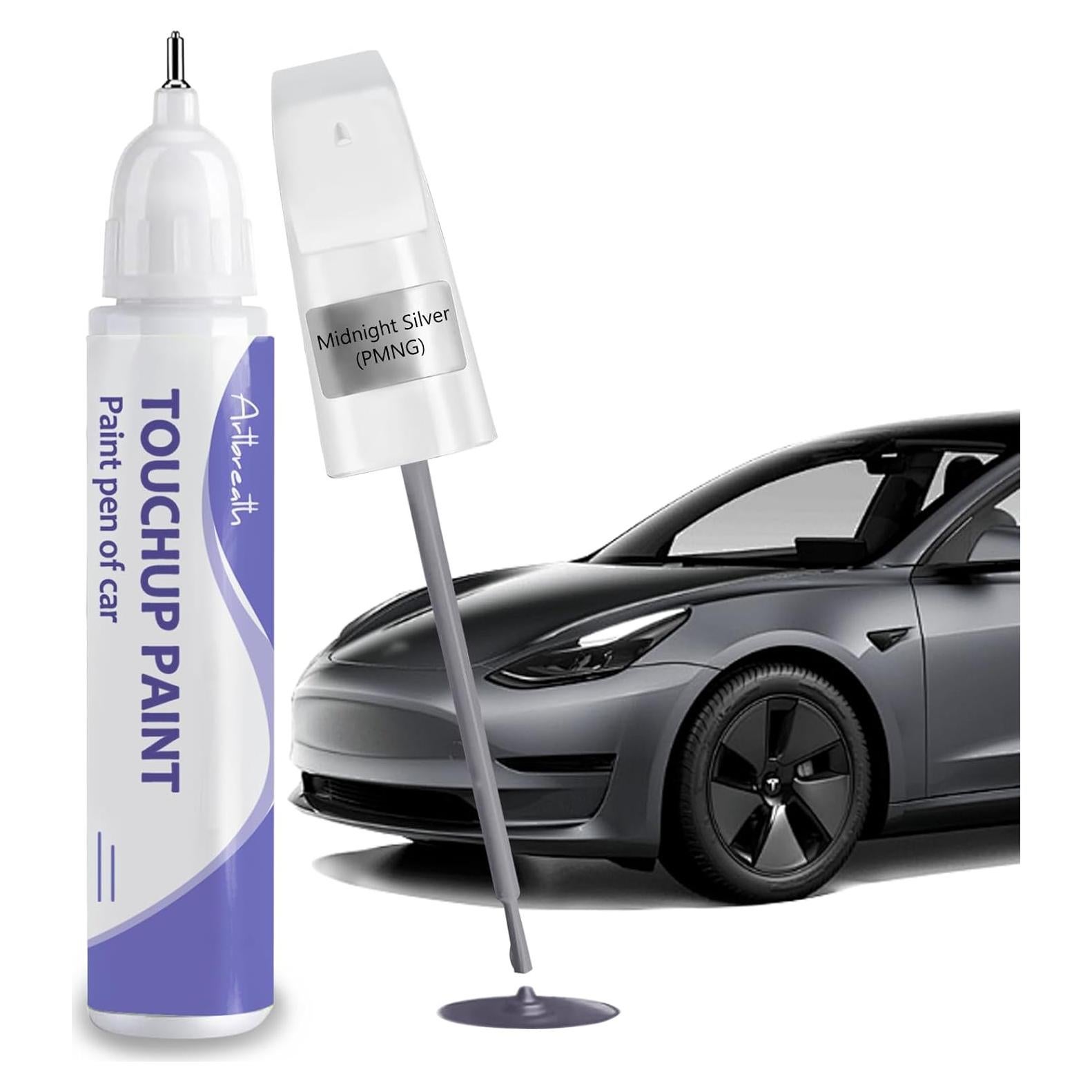 Pintura de Retoque Artbreath Plata Medianoche para Tesla 12ml