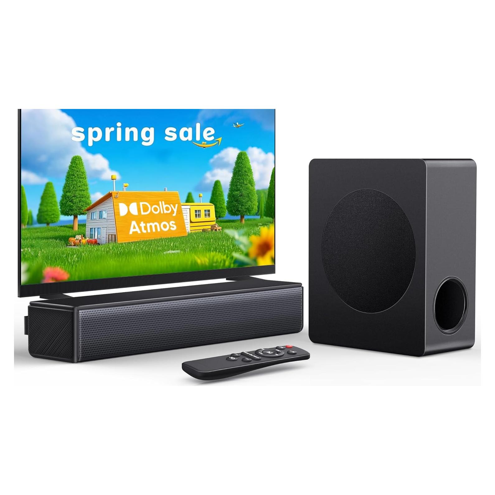 Barra de Sonido 2.1 Geoyeao HD029 con Dolby Atmos 200W