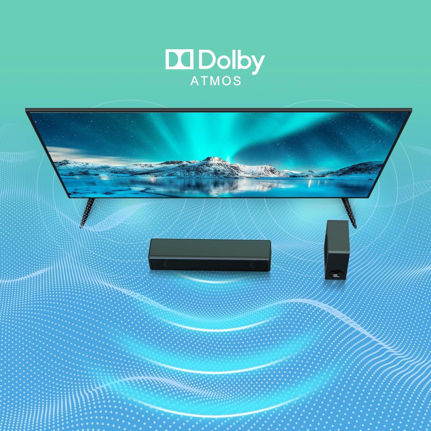Barra de Sonido 2.1 Geoyeao HD029 con Dolby Atmos 200W