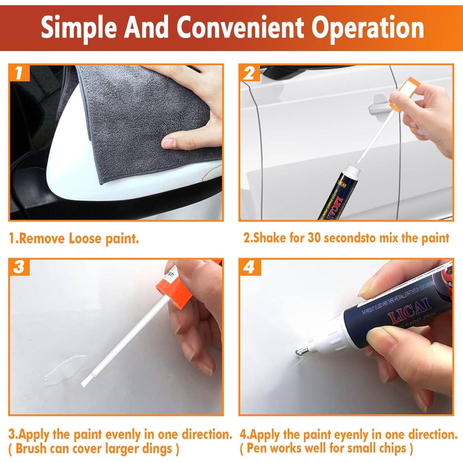 Pintura de Retoque Blanca Mann Filter 11.83 ml 2 en 1