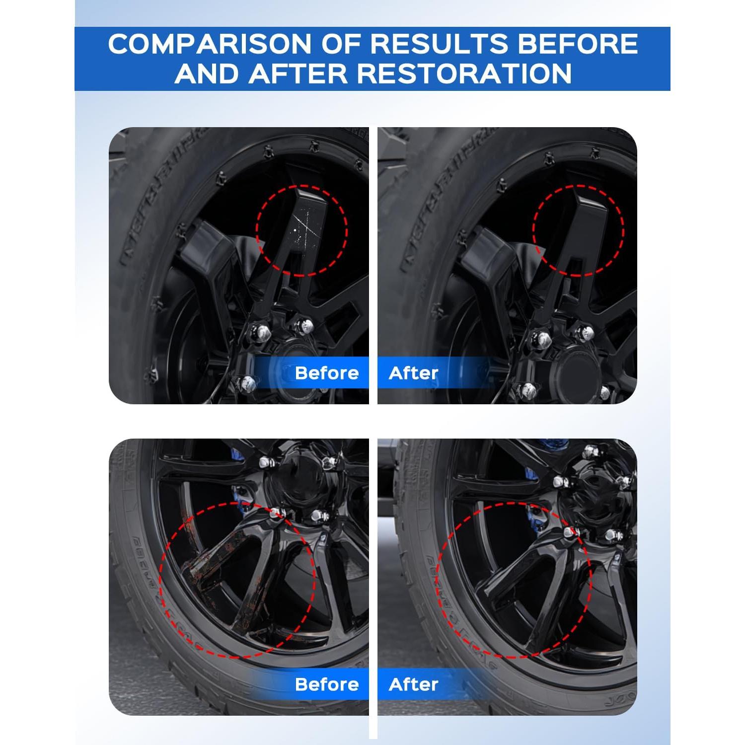 Lápiz de Pintura Reparador Negro Mate Ford 11.8ml