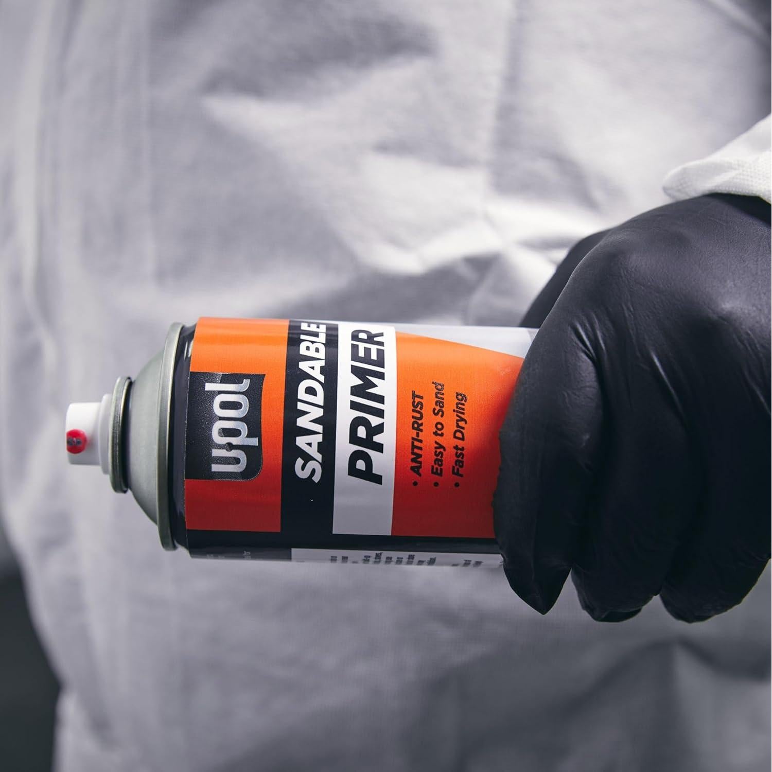 Imprimación Lijable U-POL 284 g Negro Secado Rápido Antioxidante