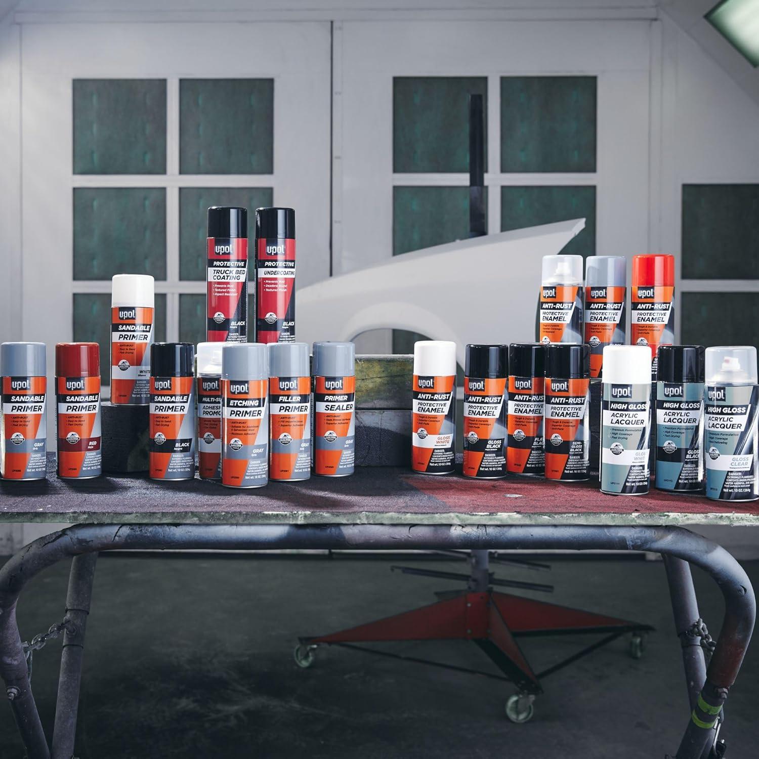 Imprimación Lijable U-POL 284 g Negro Secado Rápido Antioxidante