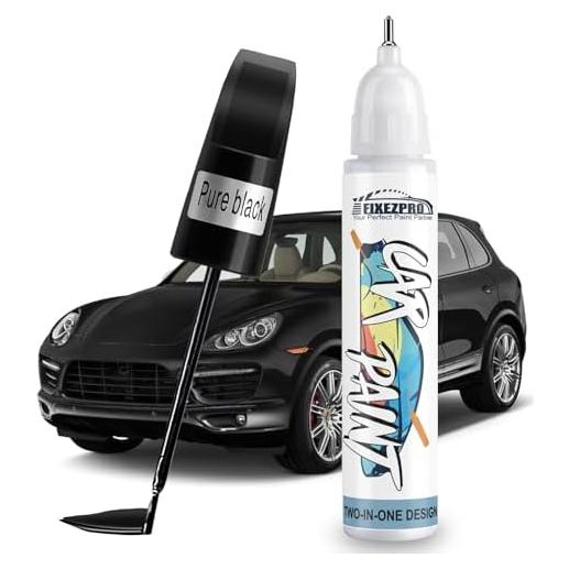 Kit de Reparación de Rayones de Pintura de Coche Negro FIXEZPRO 18.93 ml