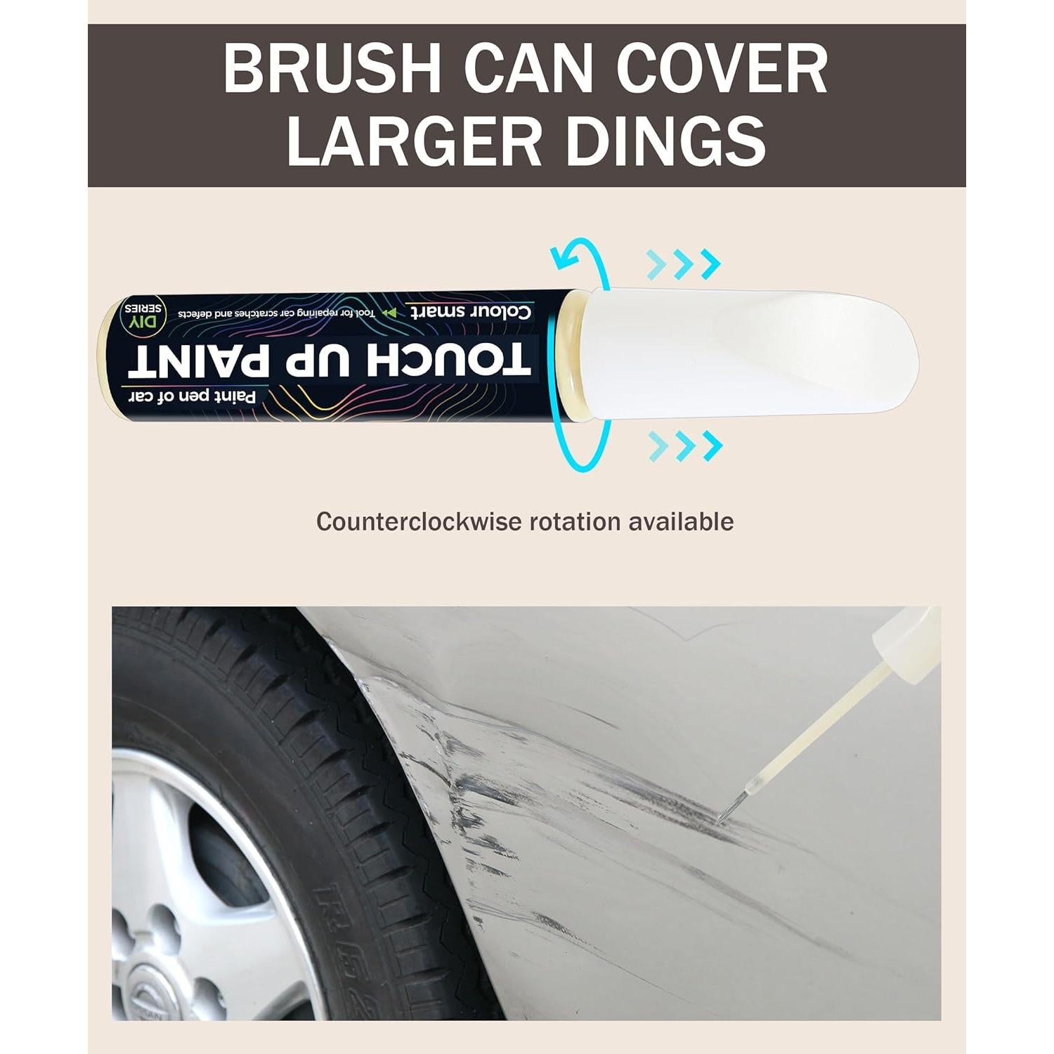 Bolígrafo de Pintura de Retoque bylikeho 12ml Blanco Perla