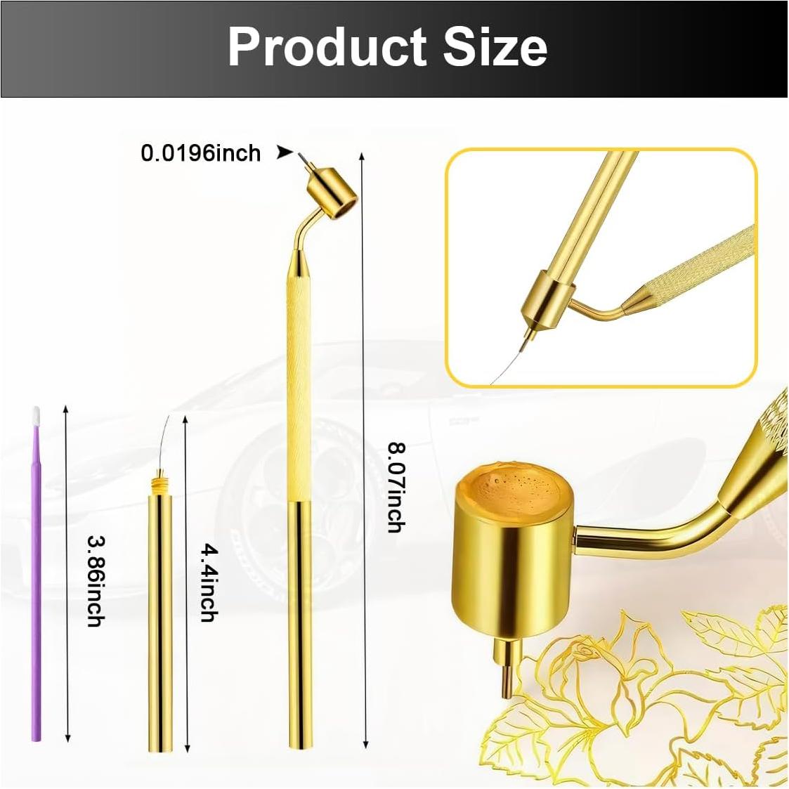 Bolígrafo de Pintura de Retocado DUSCOKE 0.5mm 100 Piezas