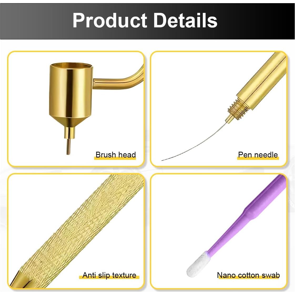 Bolígrafo de Pintura de Retocado DUSCOKE 0.5mm 100 Piezas