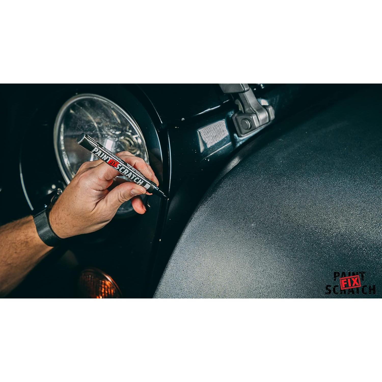 Lápiz de pintura para retoques automotrices Wheel Scratch Fix Gris 10ml