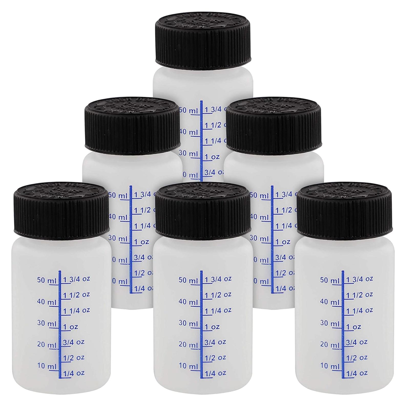 Botellas de retoque TCP Global 60 ml con tapa de seguridad - Paquete de 6