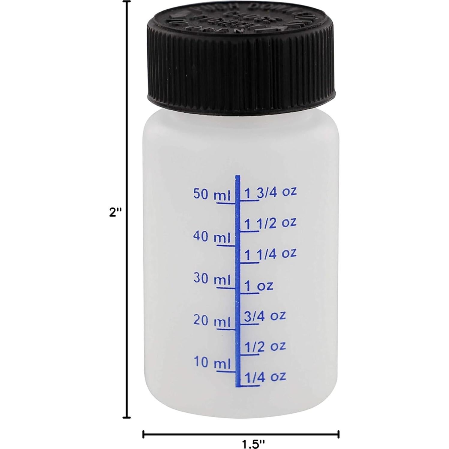 Botellas de retoque TCP Global 60 ml con tapa de seguridad - Paquete de 6