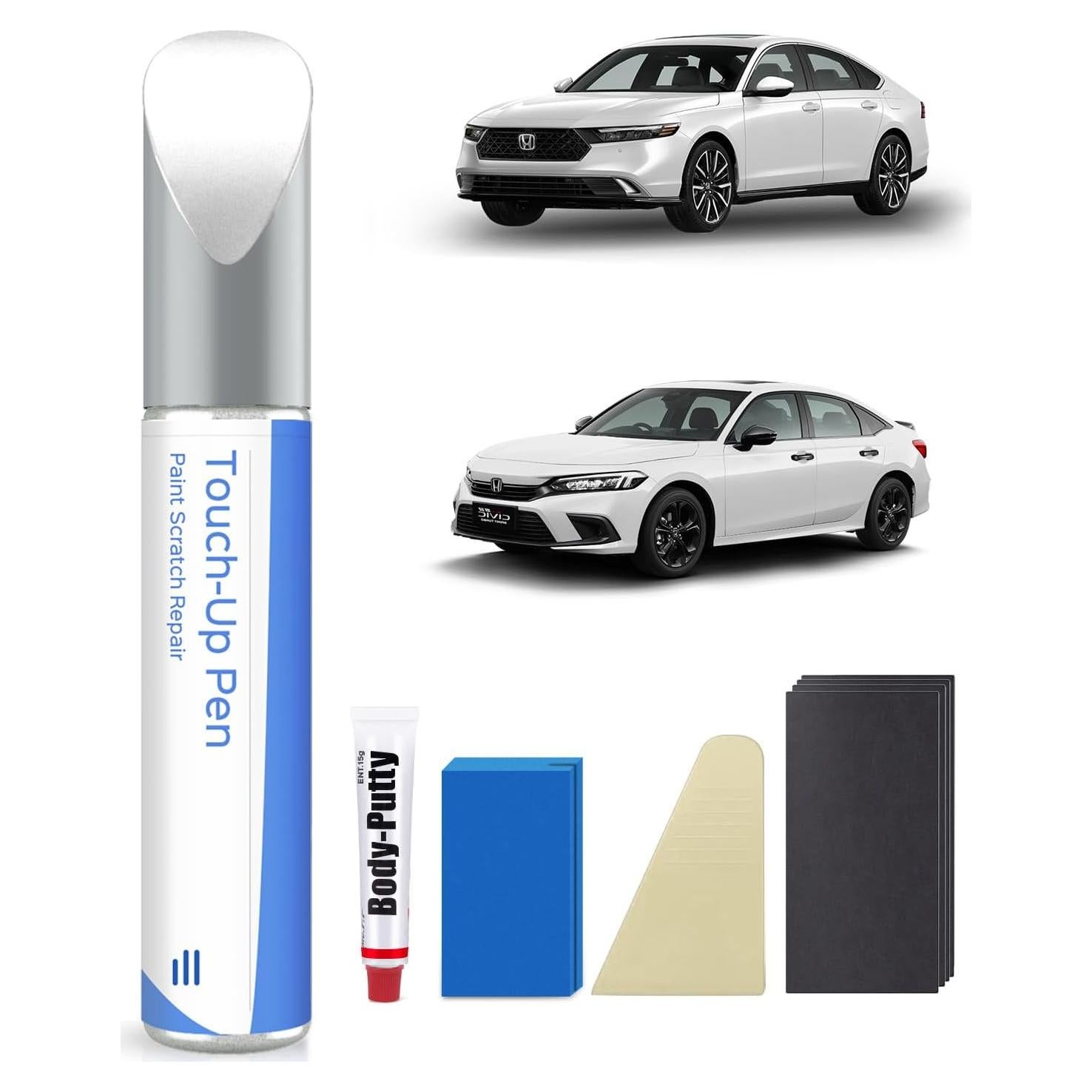 Kit de Reparación de Pintura PARTS4EV Perla Blanca Platino NH-883P