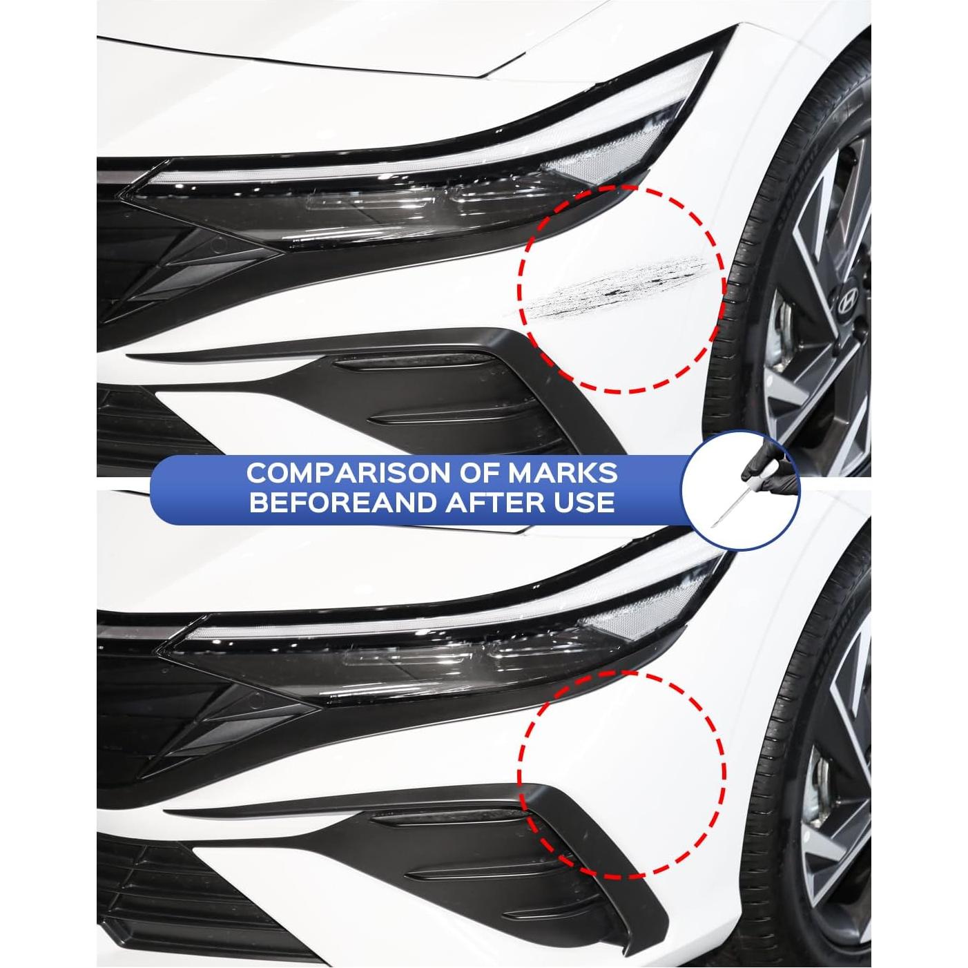 Pintura de Retocar YAC Monaco Blanco para Hyundai 12ml