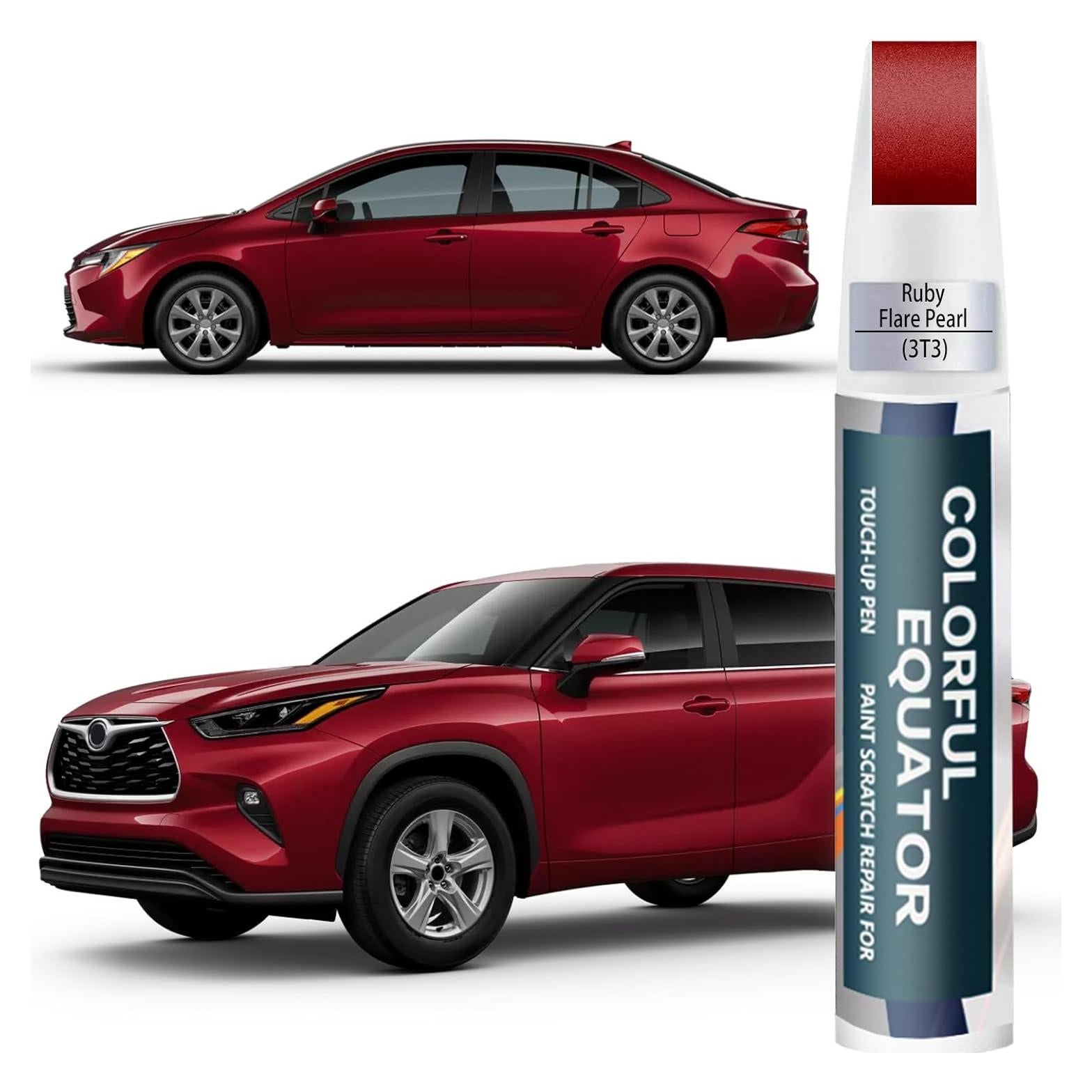 Pintura de Retoque SNSIR Ruby Flare Pearl 12 ml para Toyota