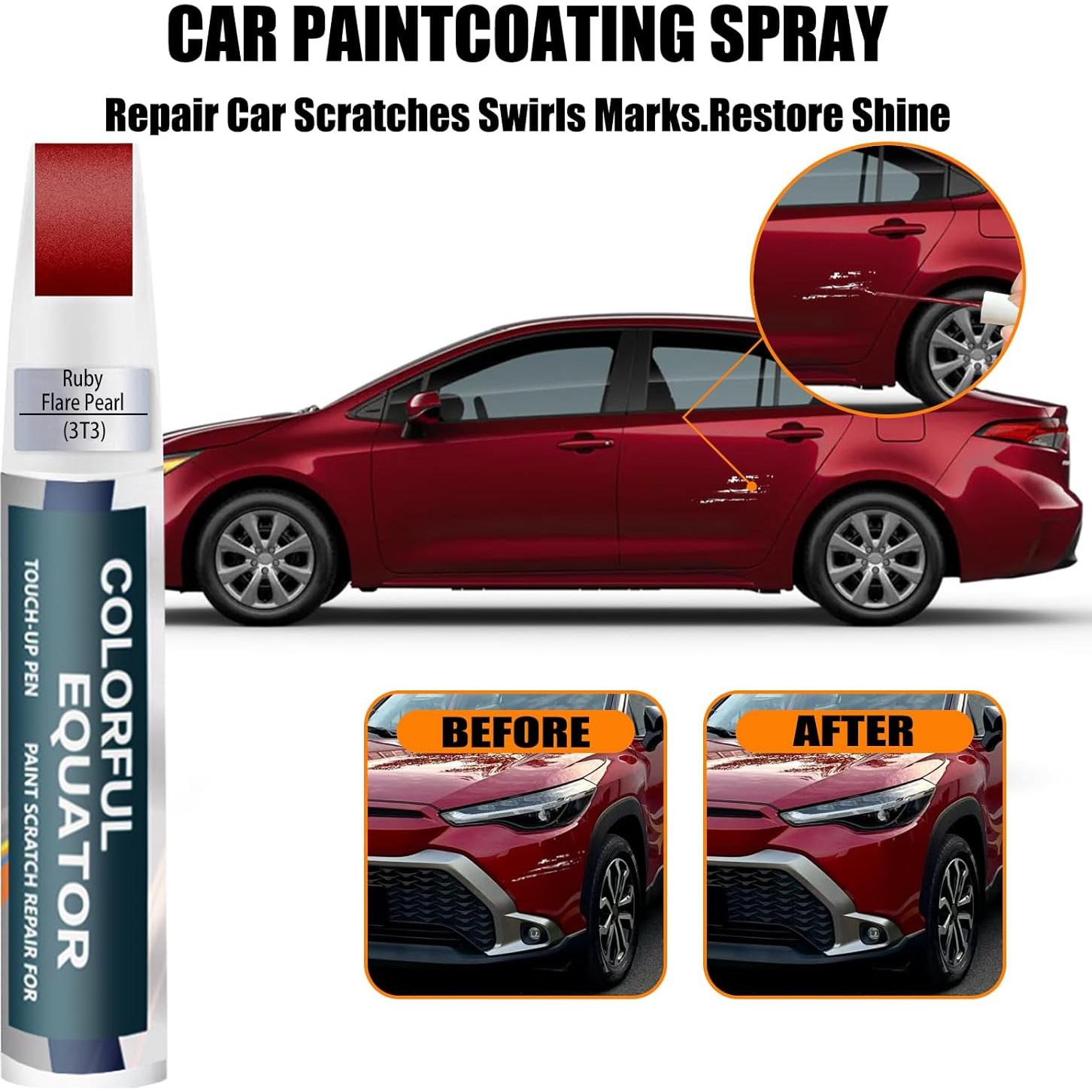 Pintura de Retoque SNSIR Ruby Flare Pearl 12 ml para Toyota