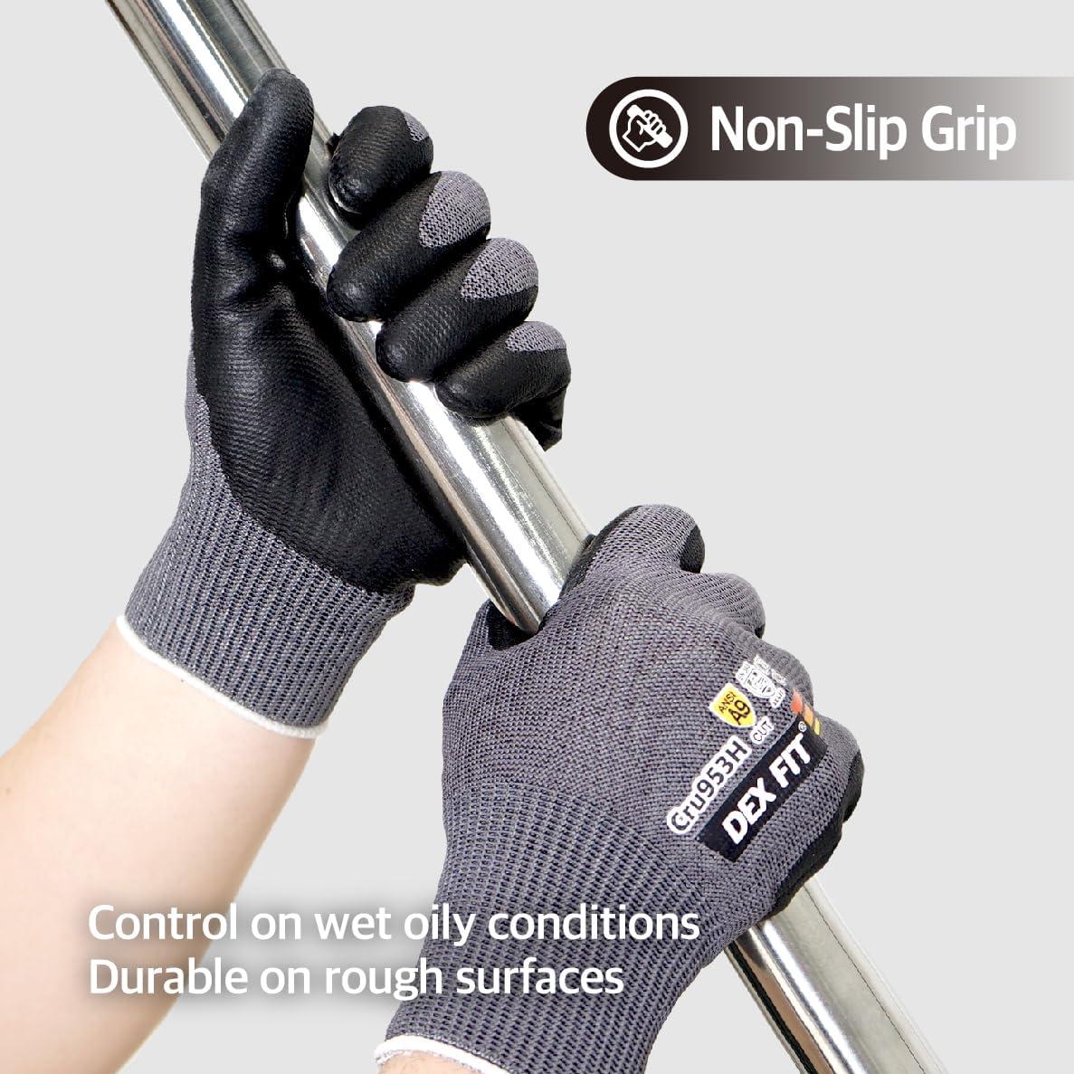 Guantes Resistentes a Corte DEX FIT Cru953H Nivel A9 - Ajuste 3D