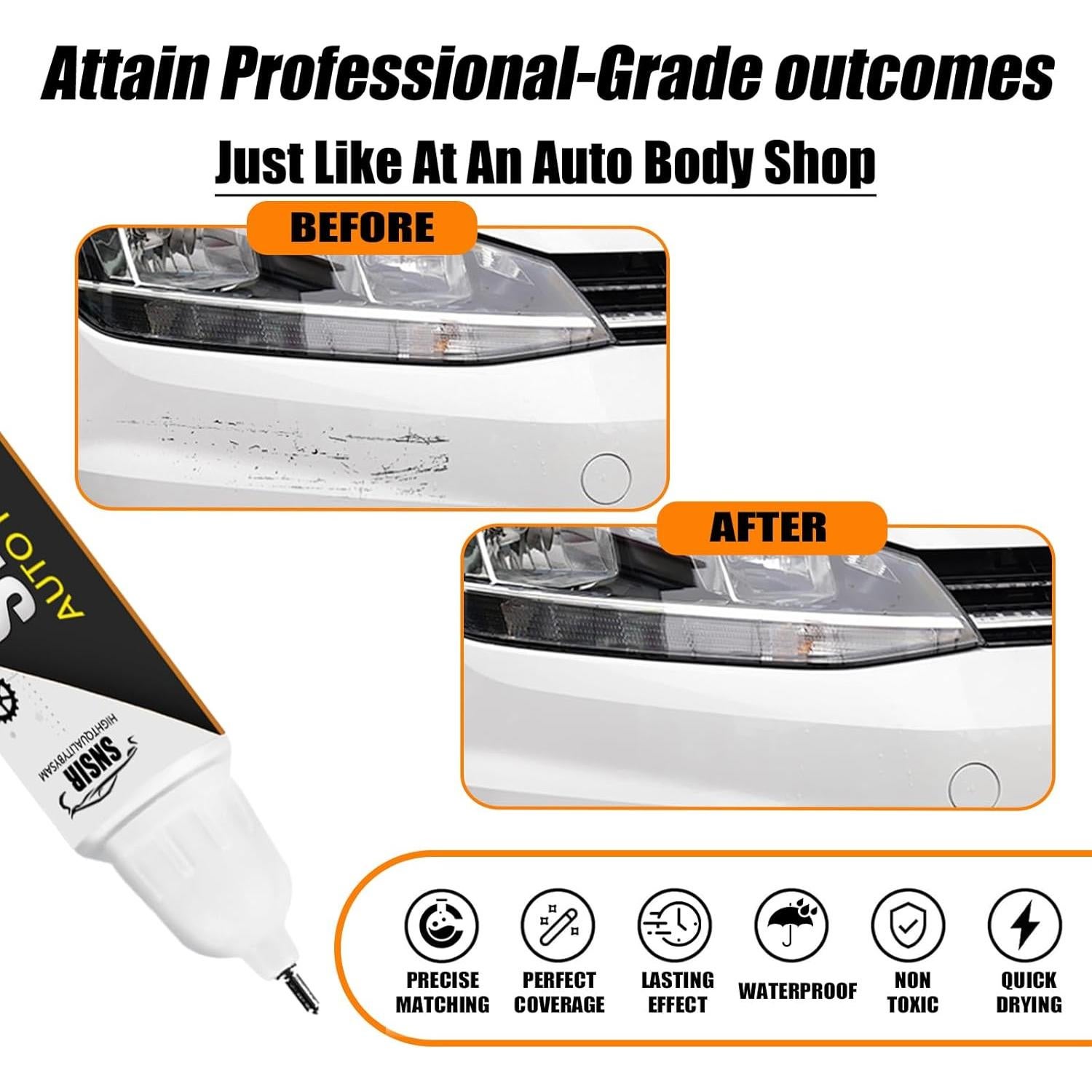 Pintura de Retoque Blanca Pura SNSIR 11.8 ml Brillante