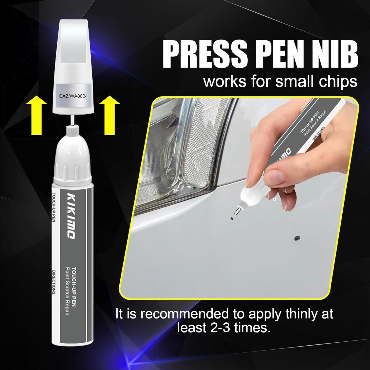 KIKIMO Pintura de Retoque para Automóviles G7C/Wa130X 18g