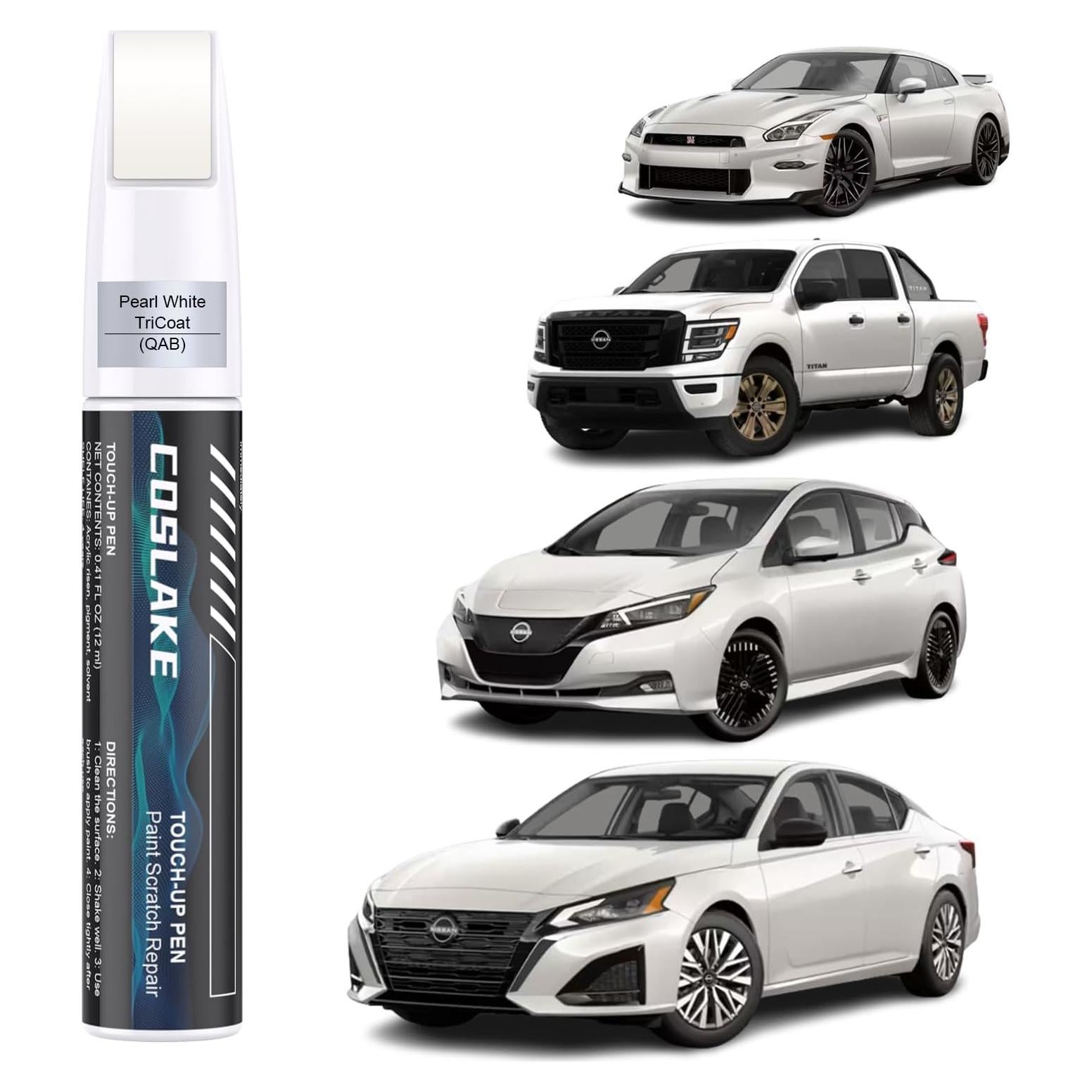 Pintura de Retoque COSLAKE 12ml Blanco Perla TriCapa Nissan