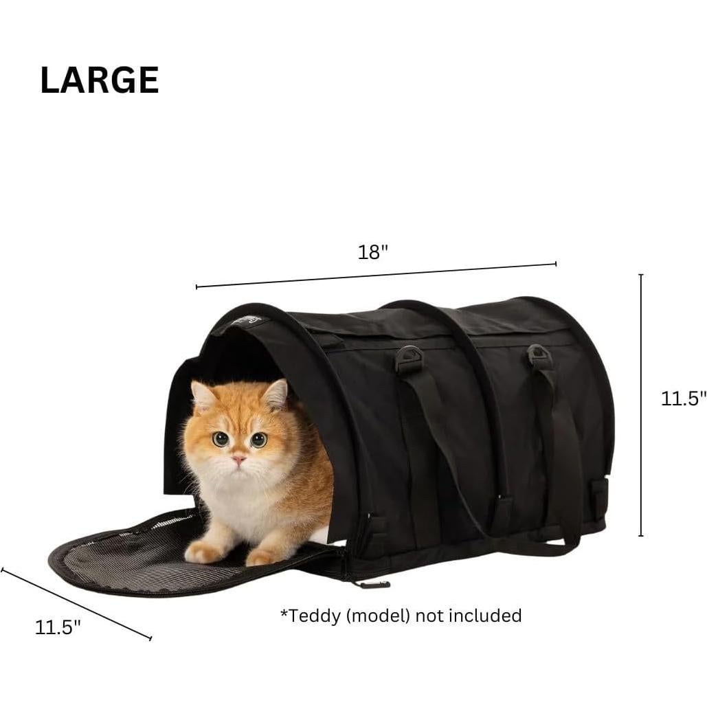 Transportadora SturdiBag Pro 2.0 para Mascotas Grande Burdeos