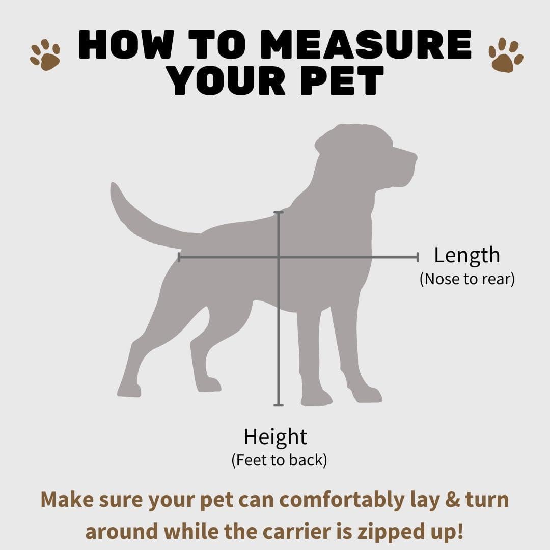 Transportadora SturdiBag Pro 2.0 para Mascotas Grande Burdeos
