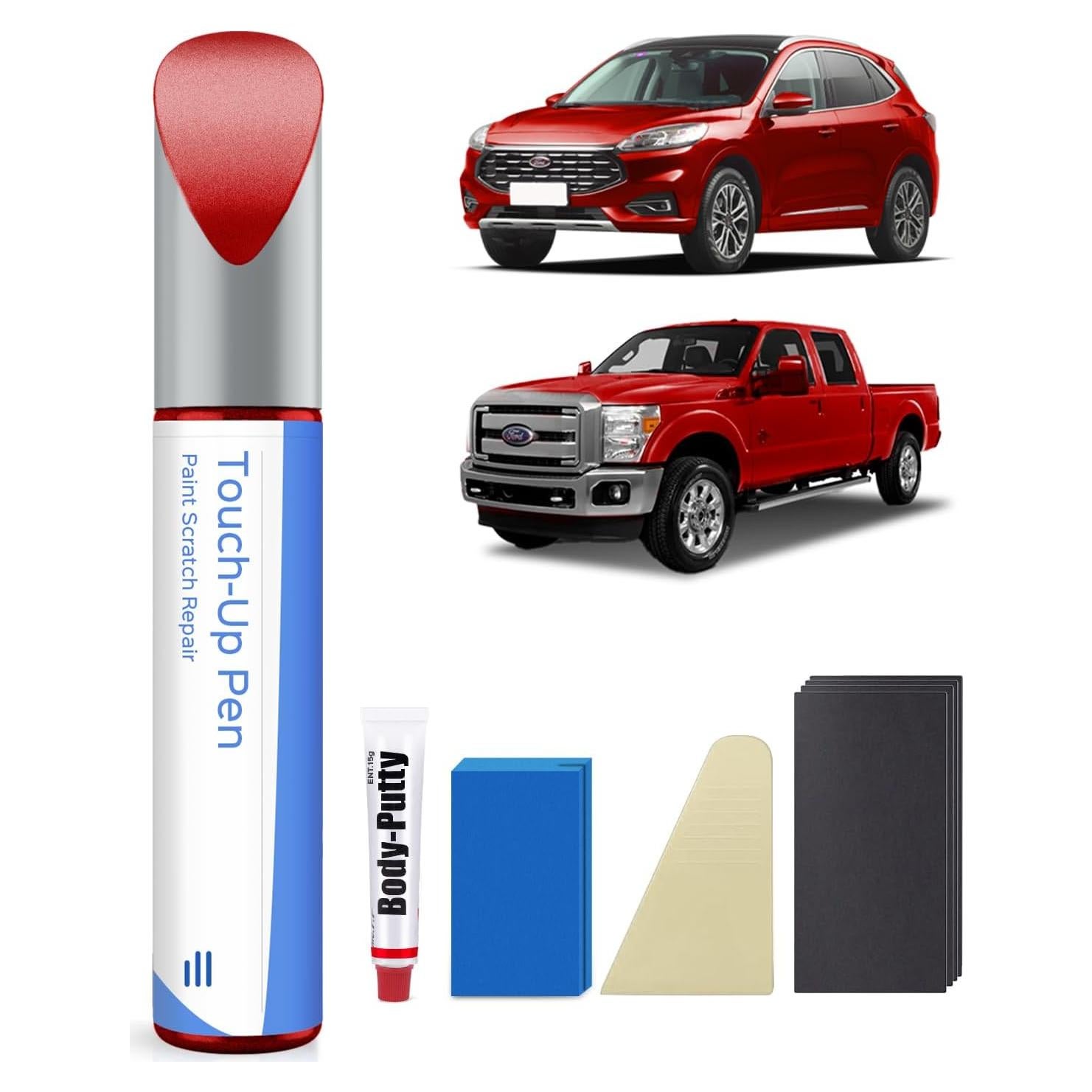 Kit de Reparación de Pintura Race Red PARTS4EV para Ford