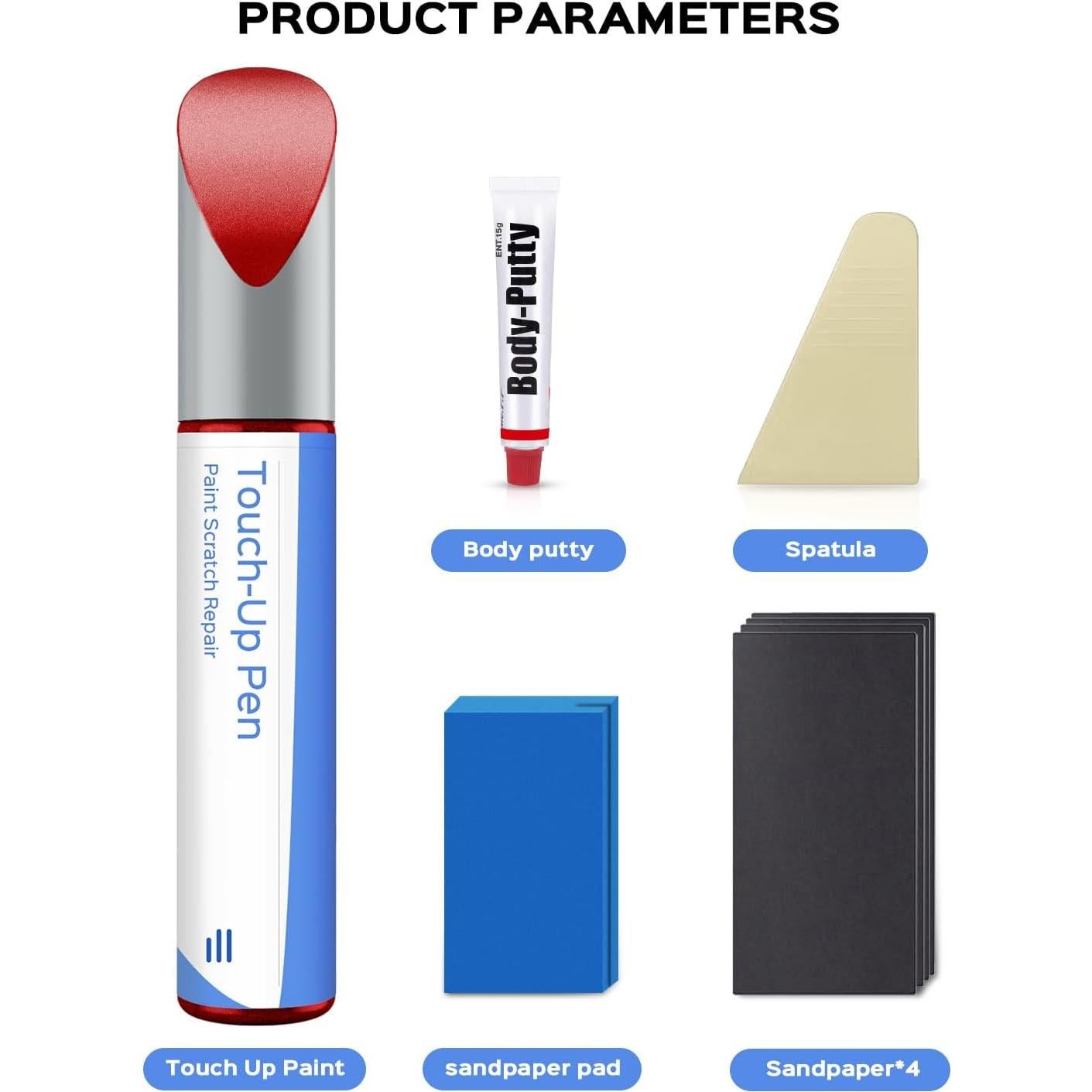 Kit de Reparación de Pintura Race Red PARTS4EV para Ford