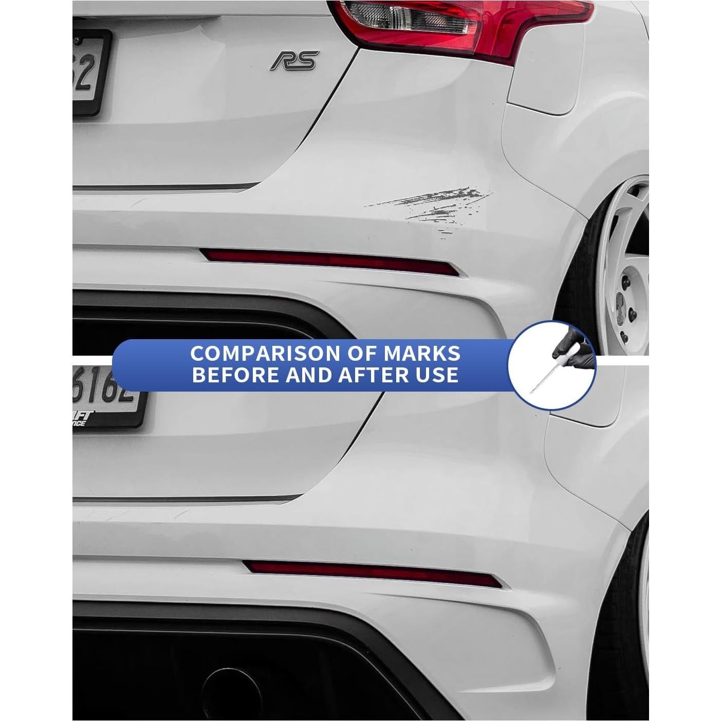 Kit de Reparación de Pintura Race Red PARTS4EV para Ford