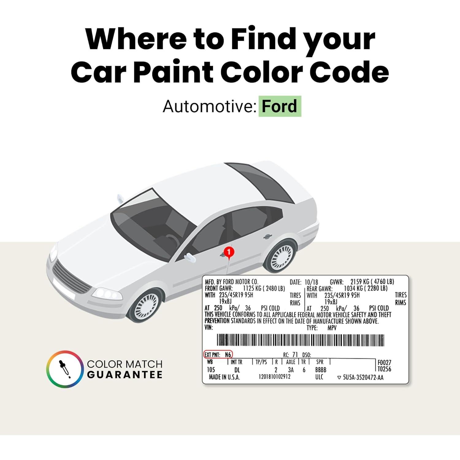 Kit de Reparación de Rayones TouchUpDirect J7 Magnético Metálico