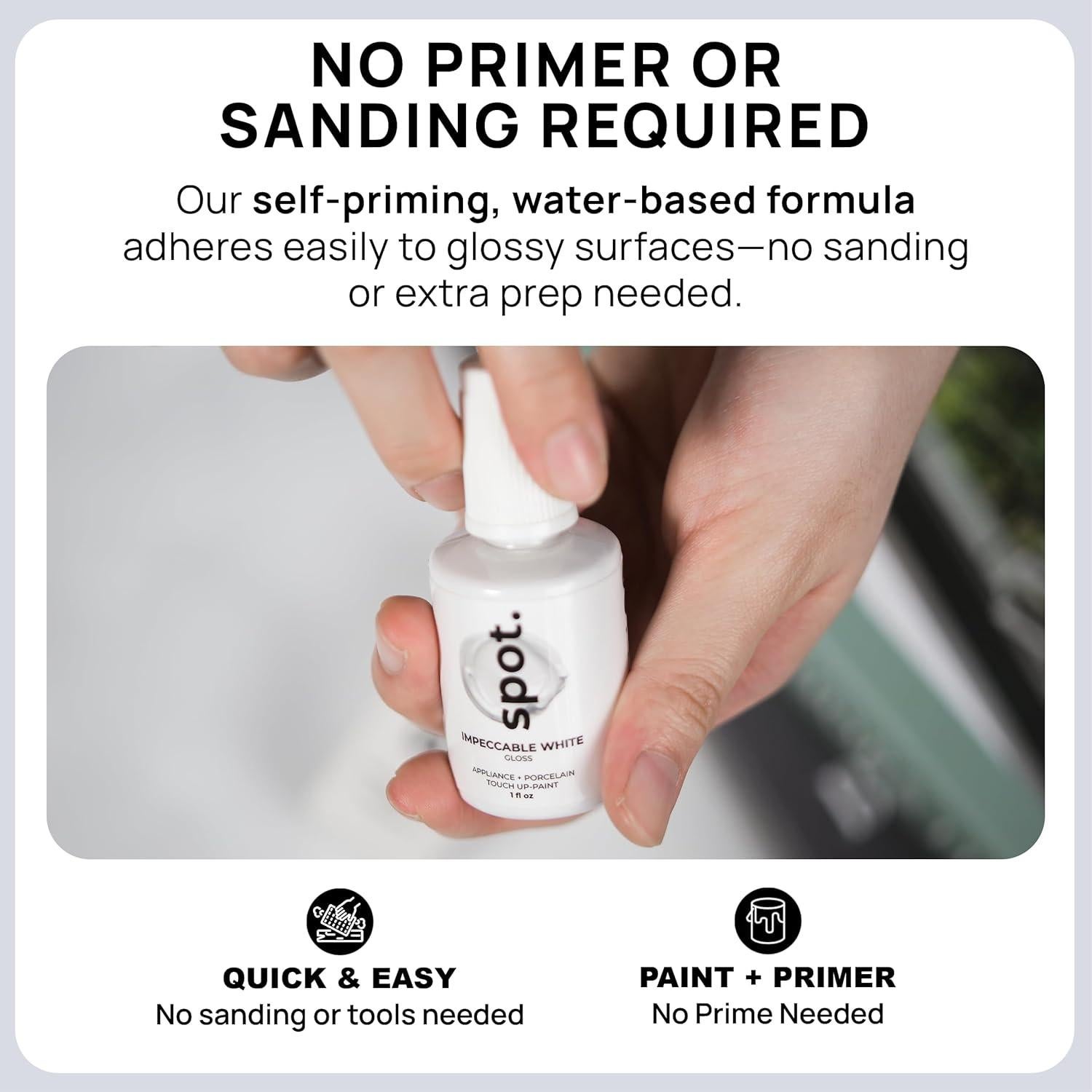 Kit de Pintura de Retoque Punto. 29.57 ml Blanco Brillante