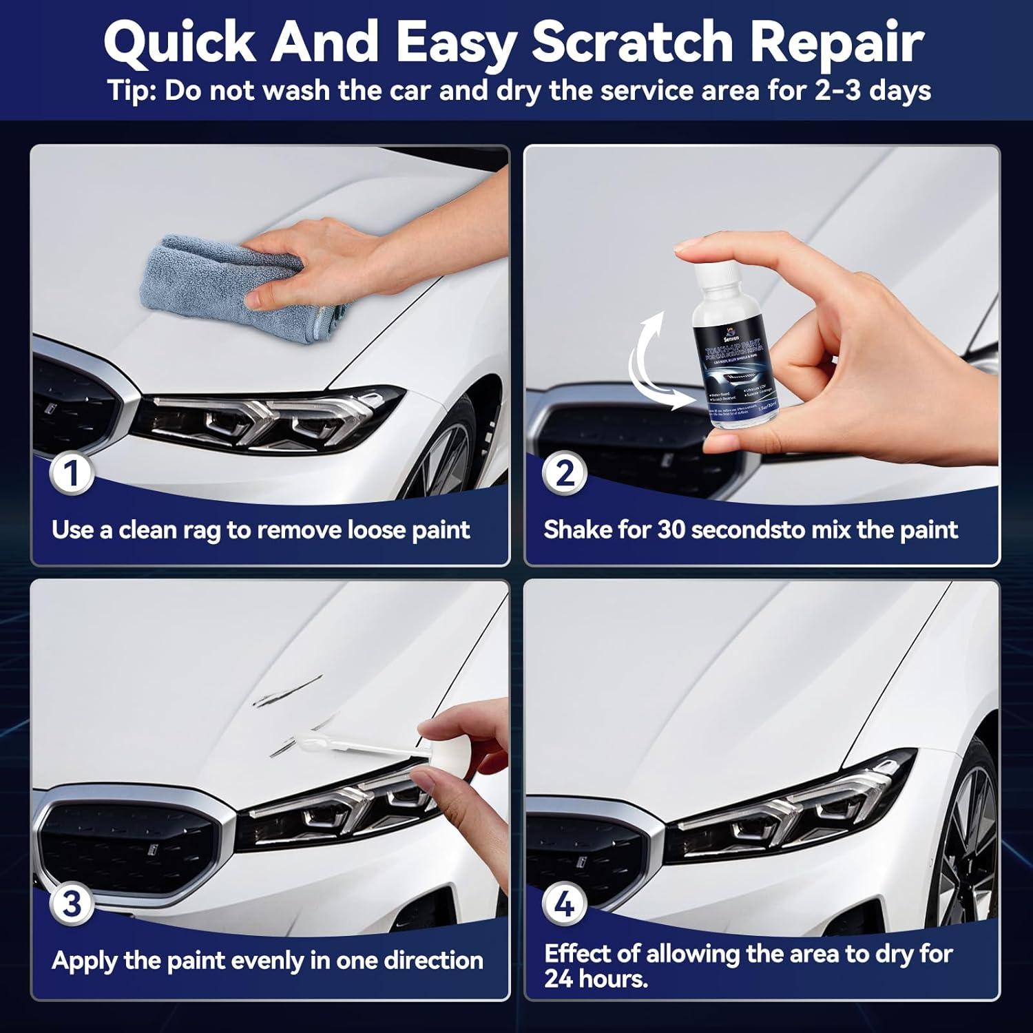 Bolígrafo de Pintura Blanca SENVEN 42.5ml Secado Rápido