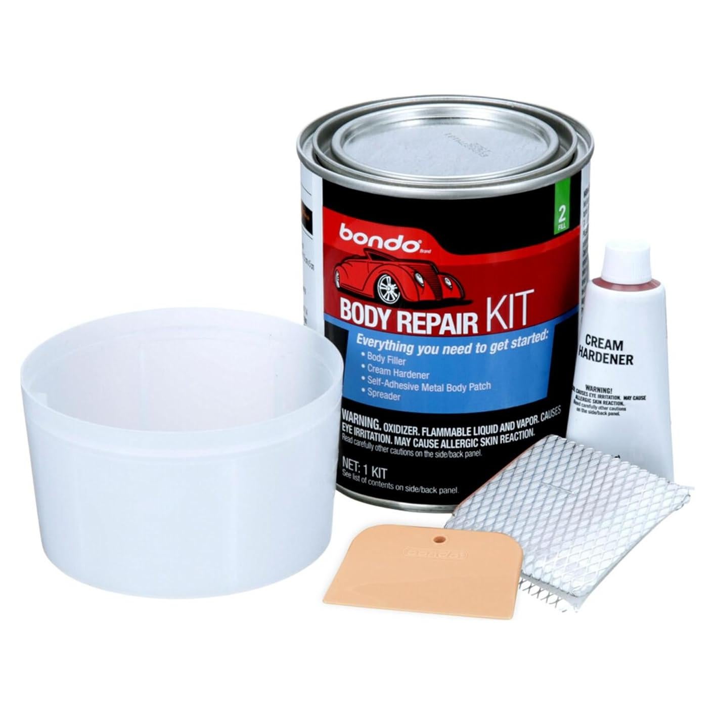 Kit de Reparación de Carrocería Bondo 396 g con Endurecedor 14 g
