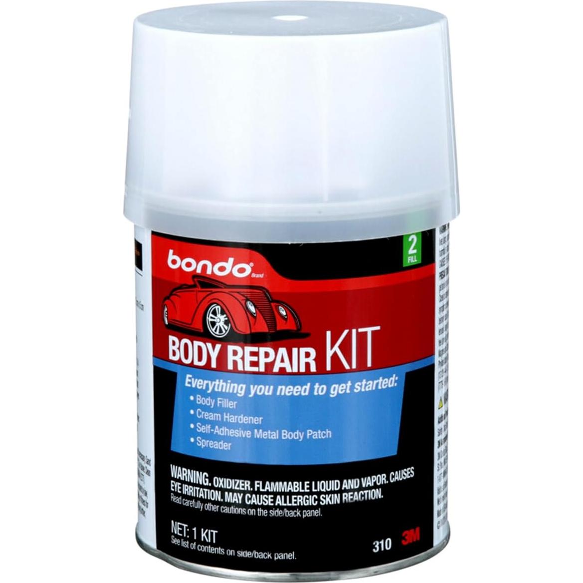 Kit de Reparación de Carrocería Bondo 396 g con Endurecedor 14 g
