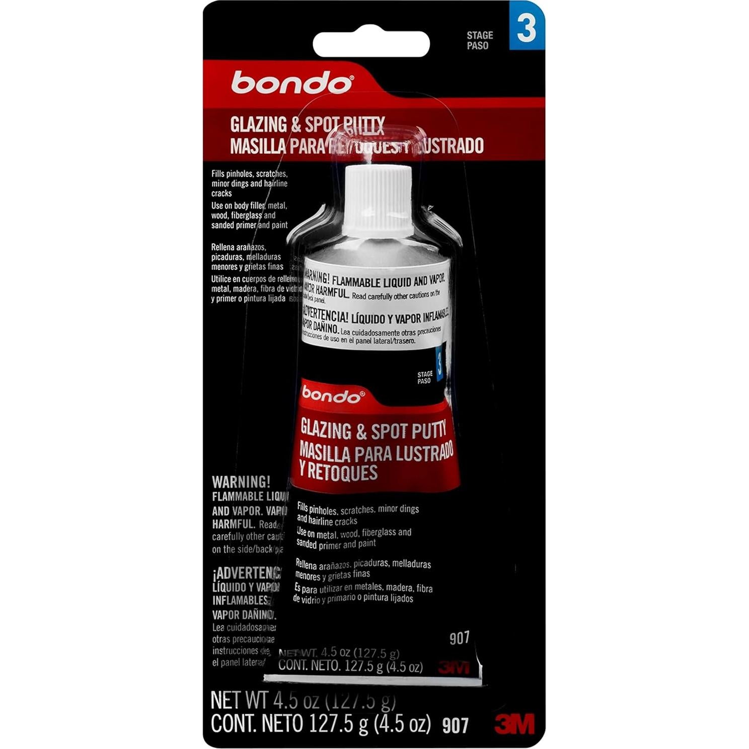 Kit de Reparación de Carrocería Bondo 396 g con Endurecedor 14 g