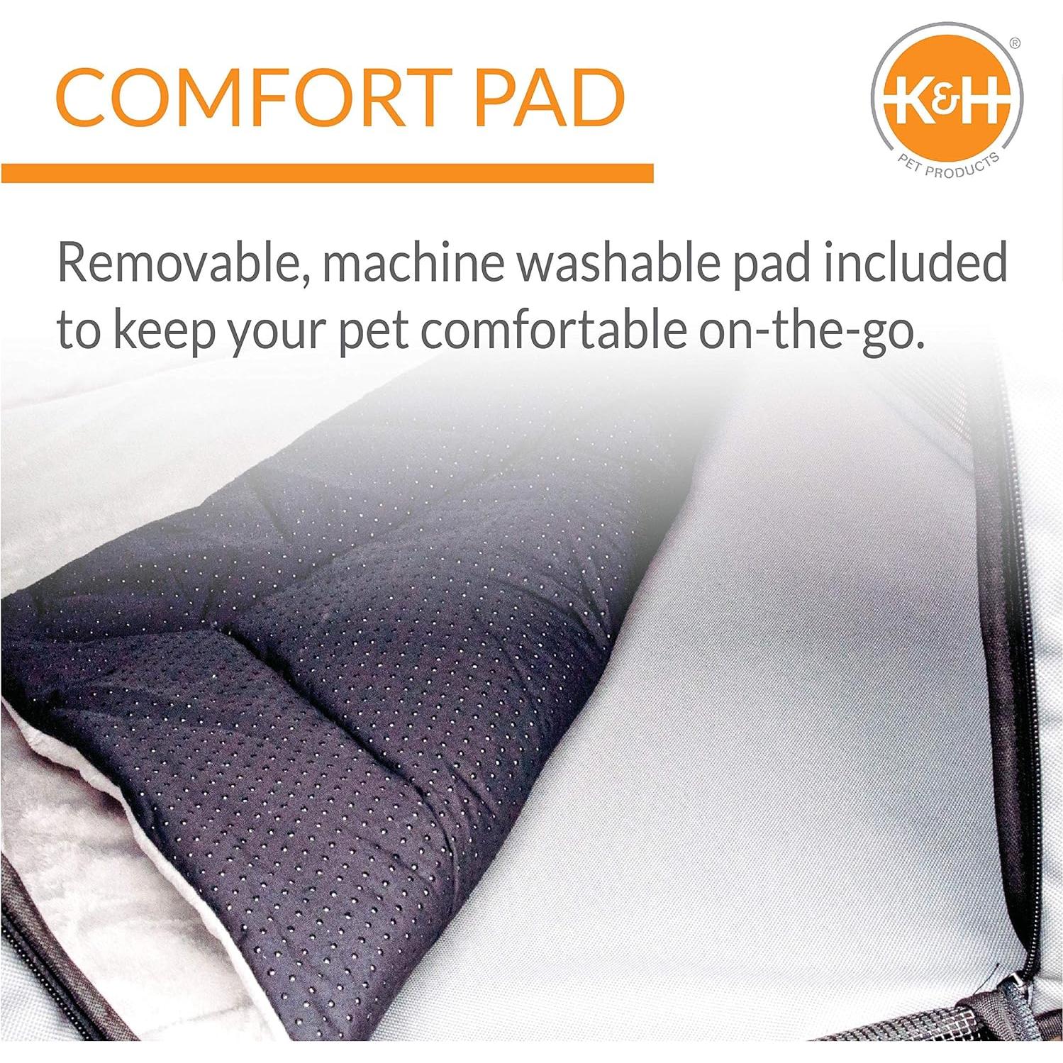 Asiento de Coche para Perros K&H Grande 74.9x55.9x64.8cm