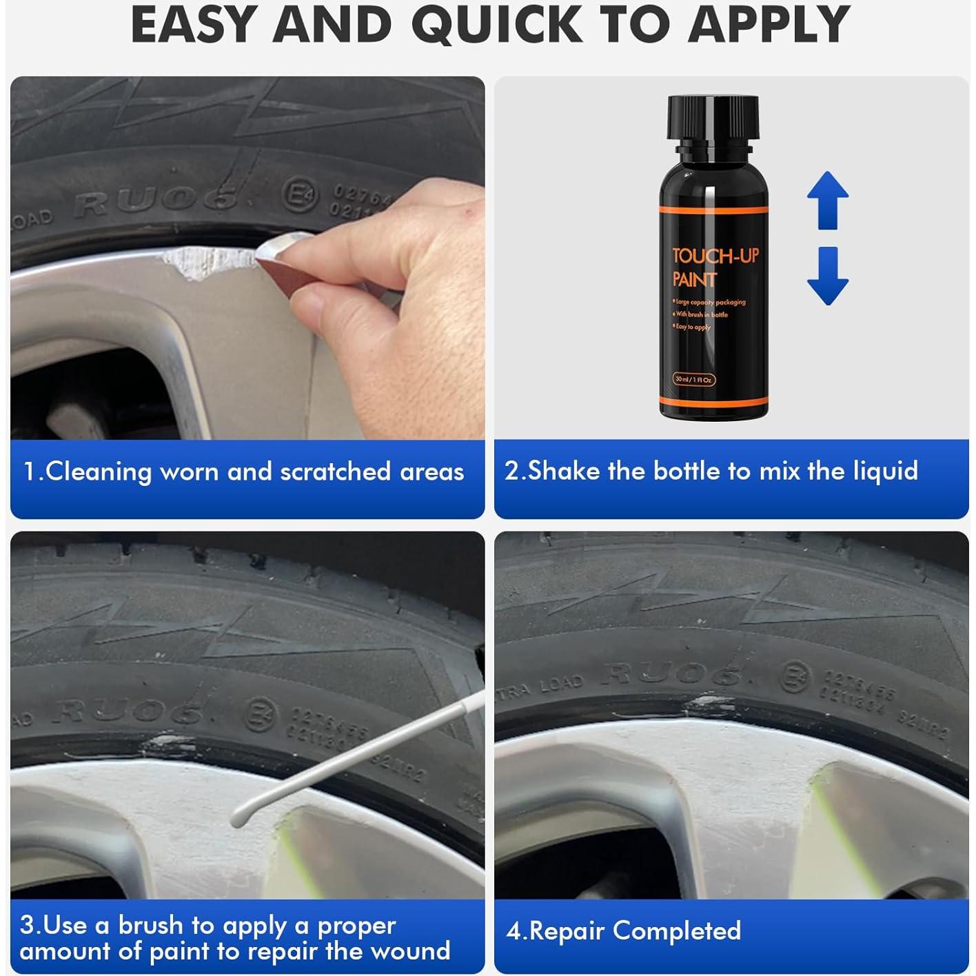 Pintura de Retoque Sonic Silver XTryfun para Llantas Tesla