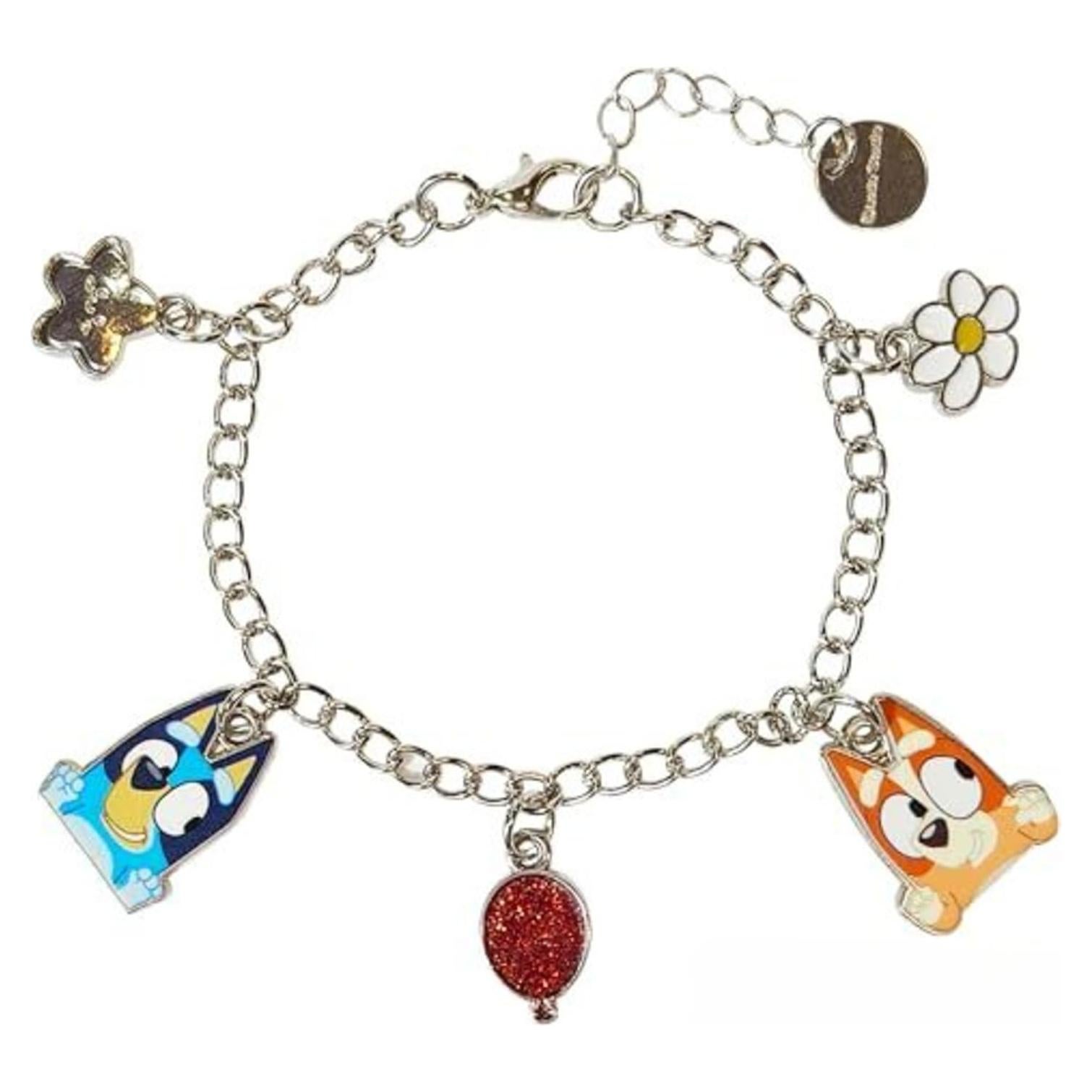 Pulsera con Charms LUV HER Bluey y Bingo - Niñas 3+