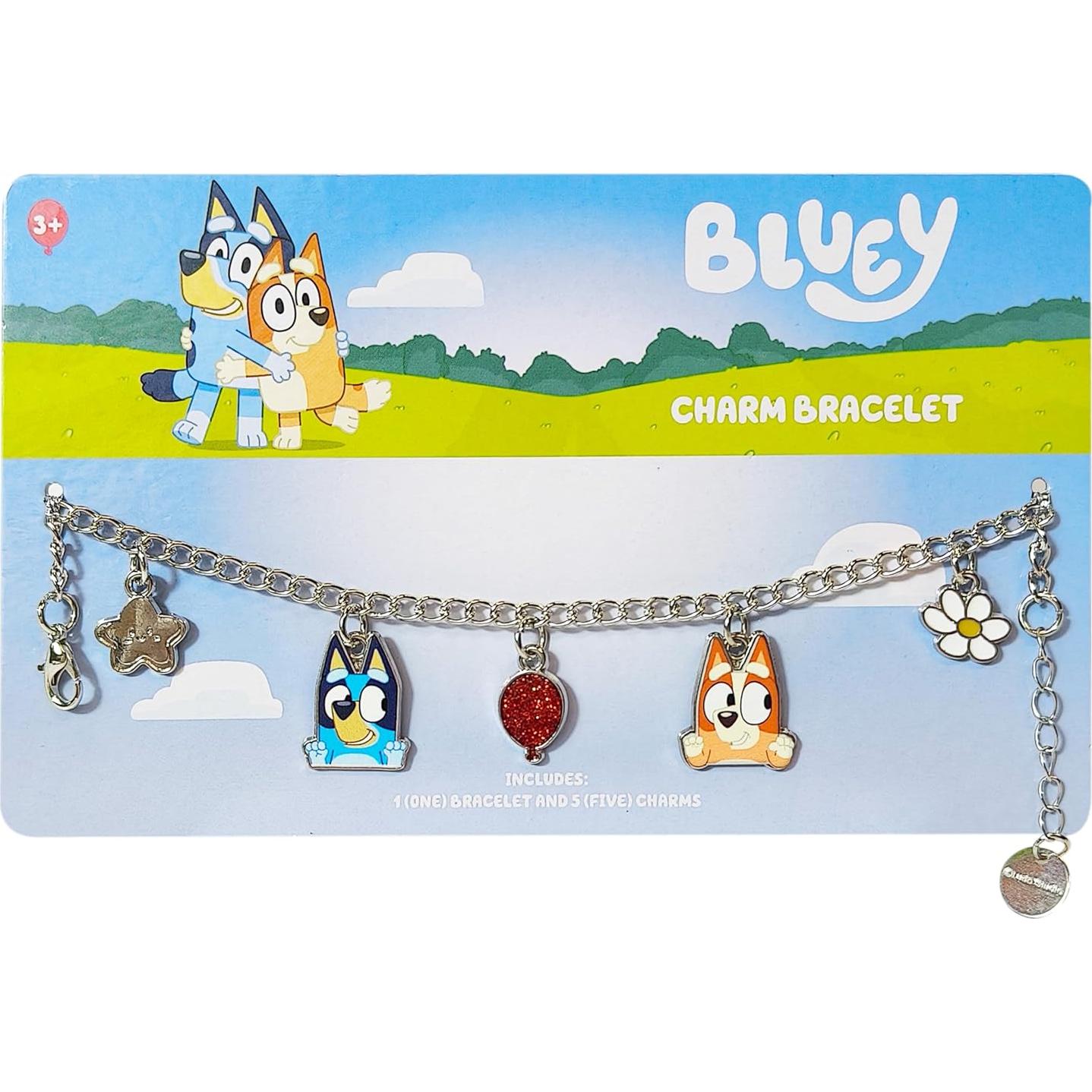 Pulsera con Charms LUV HER Bluey y Bingo - Niñas 3+