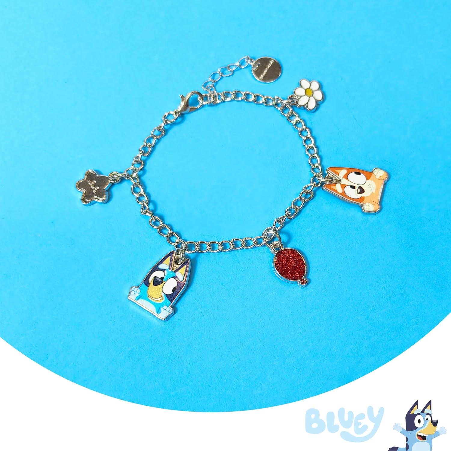 Pulsera con Charms LUV HER Bluey y Bingo - Niñas 3+