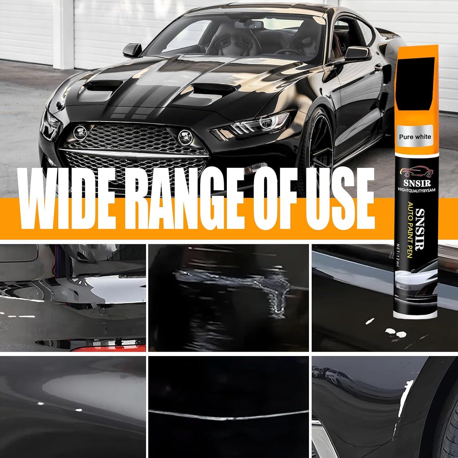 Pintura de Retoque Negra SNSIR 0.4 oz para Coches - Brillante