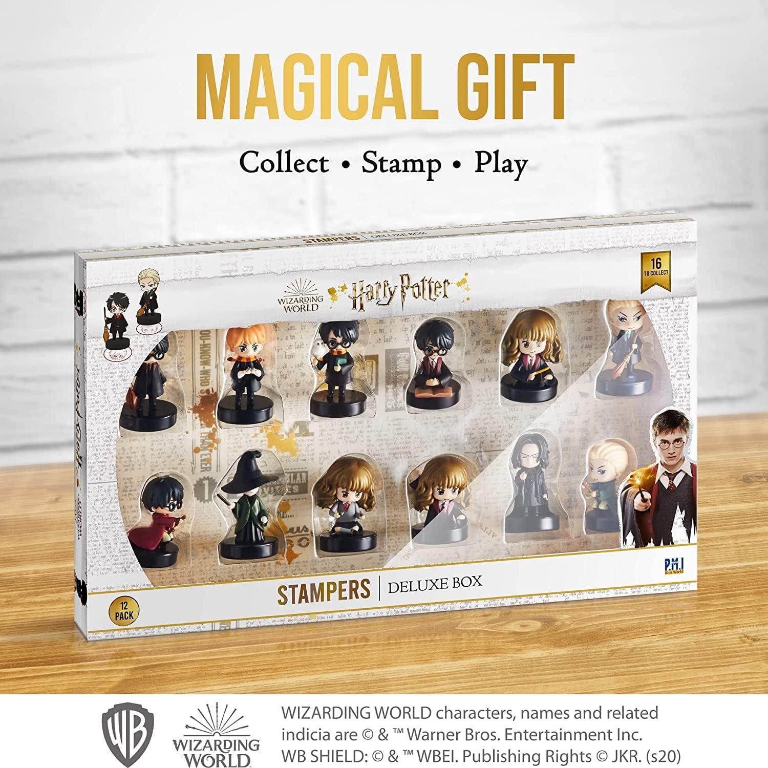 Set de 12 Sellos de Harry Potter - Juguetes Coleccionables