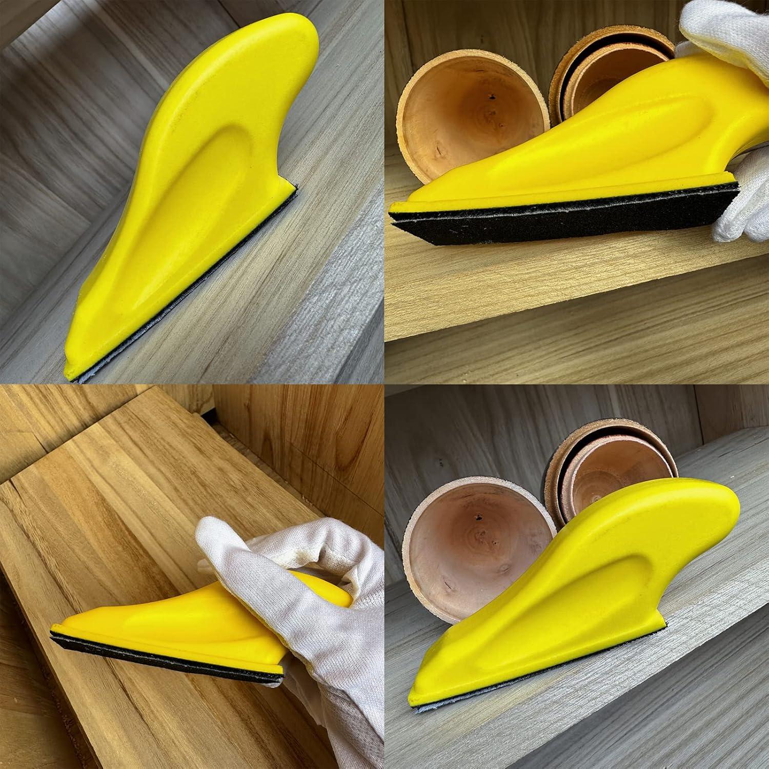 Kit de Lijadora Micro Tongbay 3.5x1" + 100 Hojas de Lija