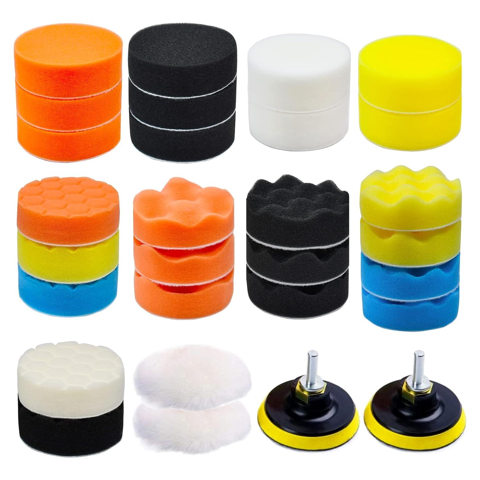 Kit de Pulido y Abrillantado 27 Piezas Tuhoomall 3"