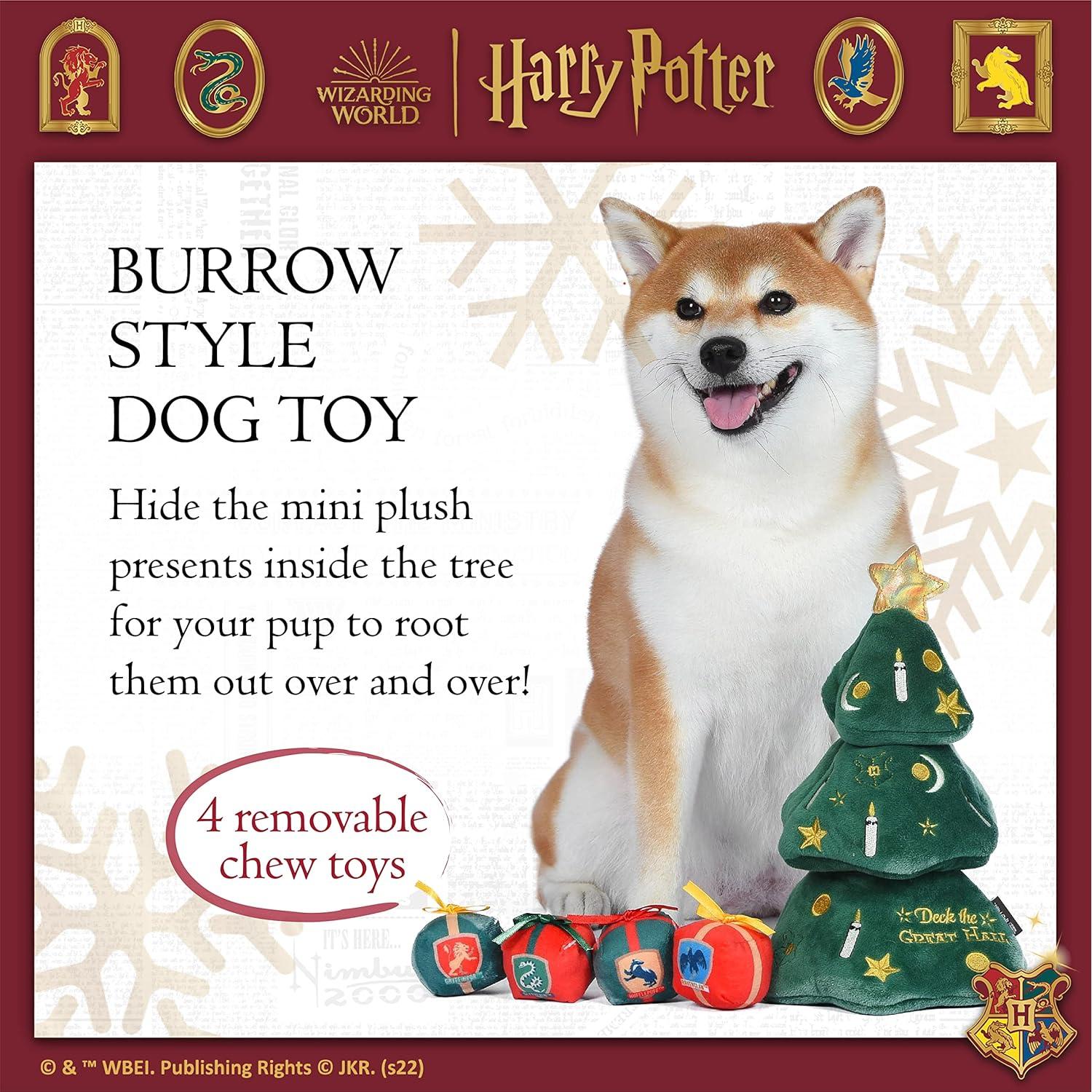 Juguete para Perro Harry Potter Burrow 35.5 cm con Squeaker