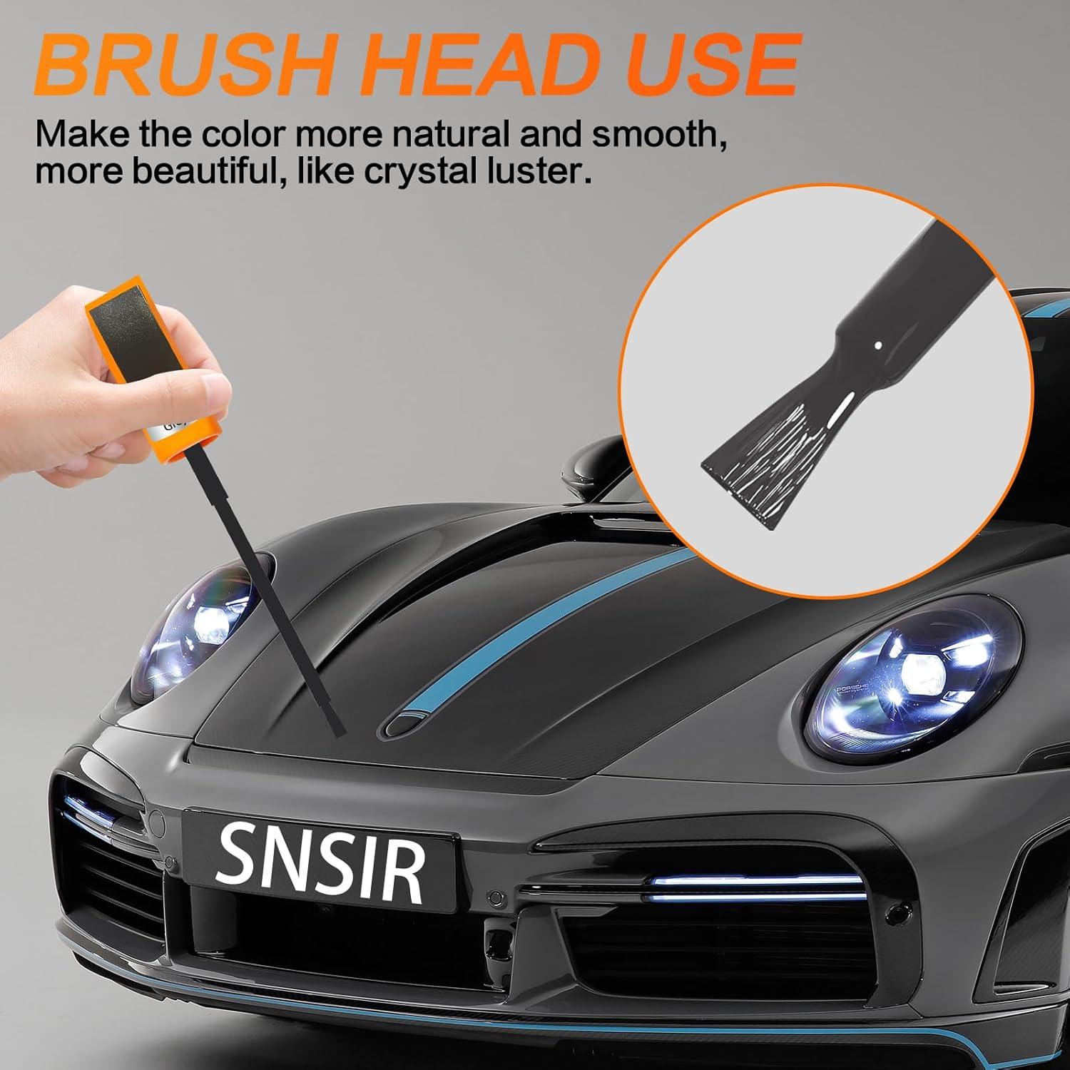 Pintura de Retoque SNSIR Gris 0.4 Oz para Coches - 2 en 1