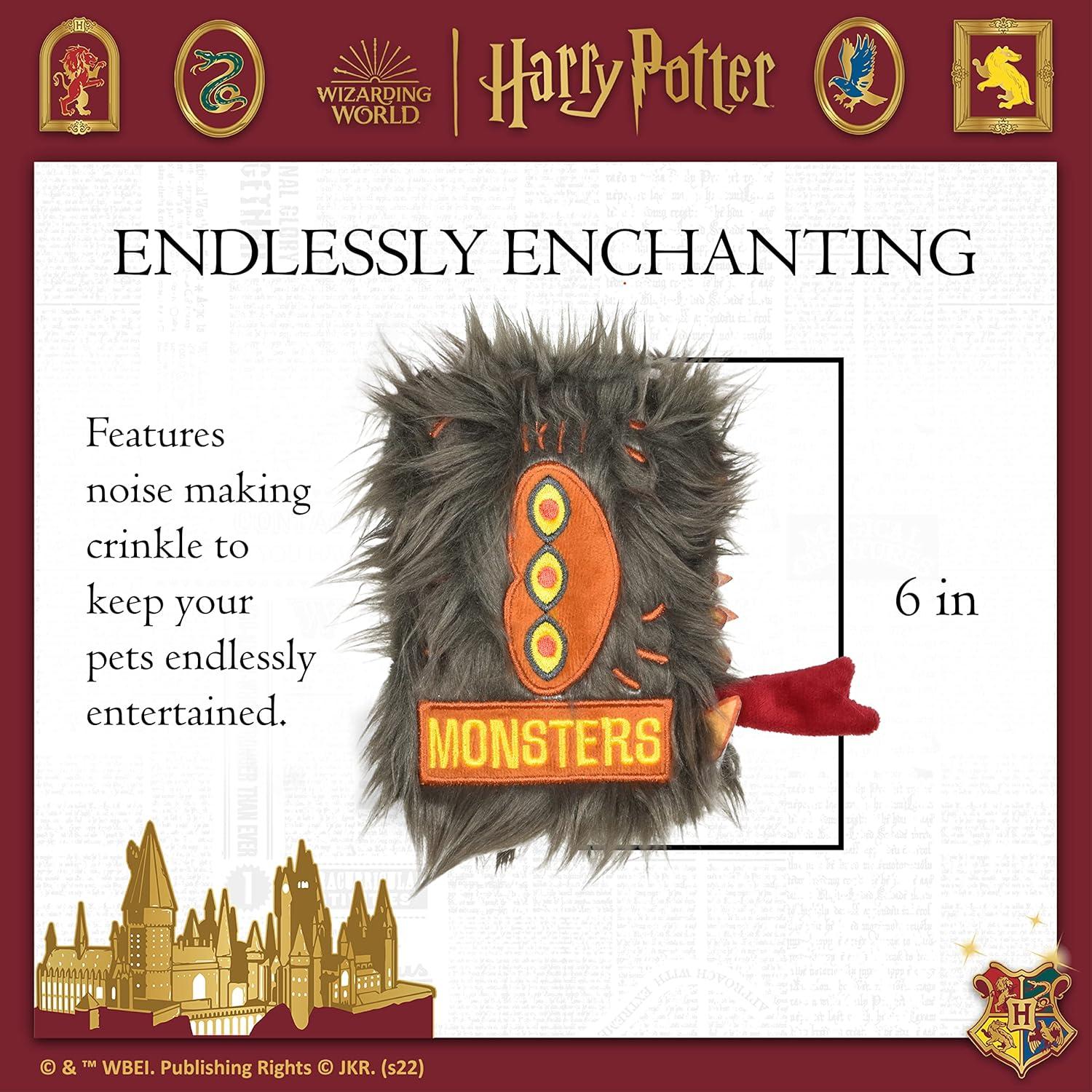 Juguete para Perros Harry Potter Libro Monstruo Crinkle