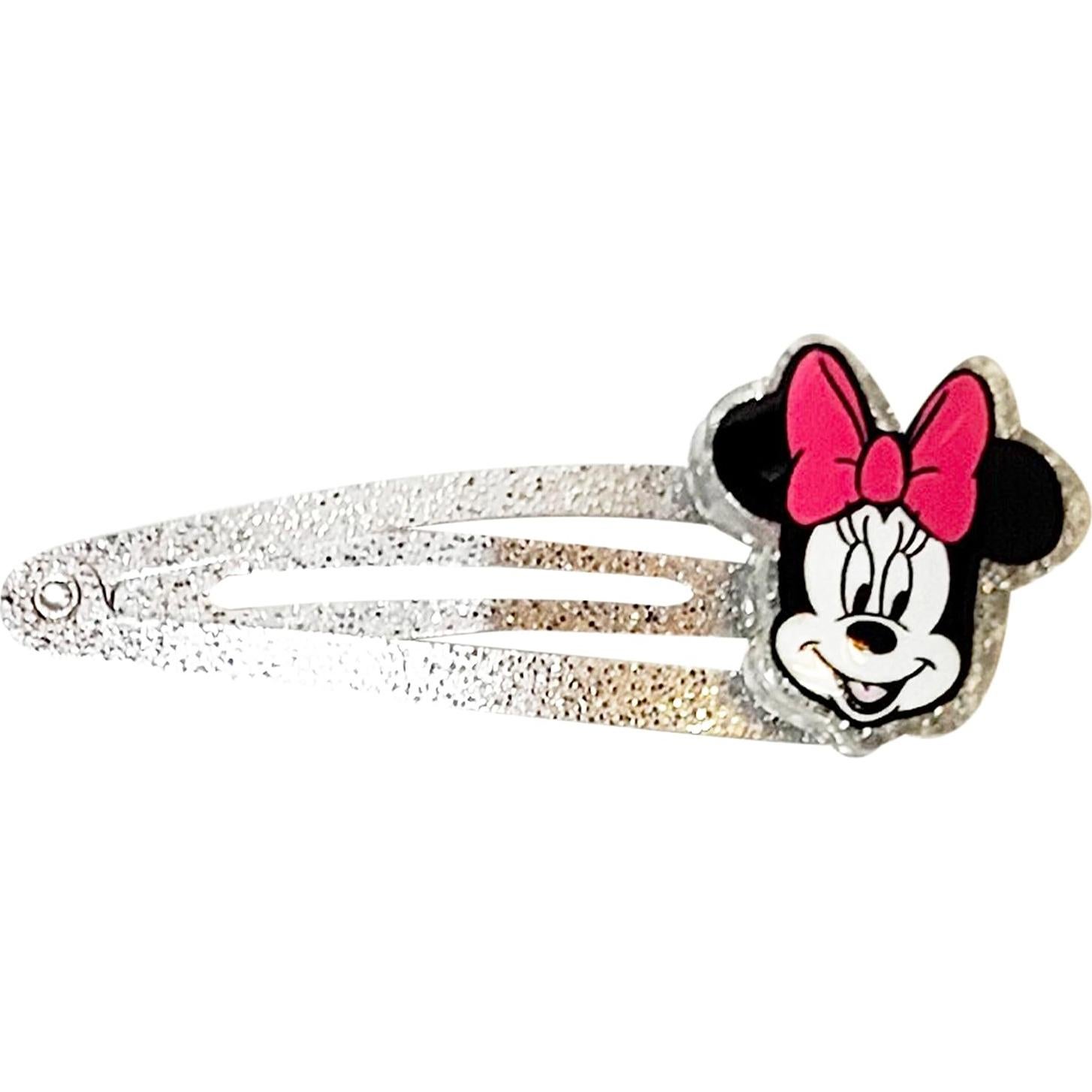 Clips de Cabello Disney Minnie Luv Her 8 Piezas Multicolor