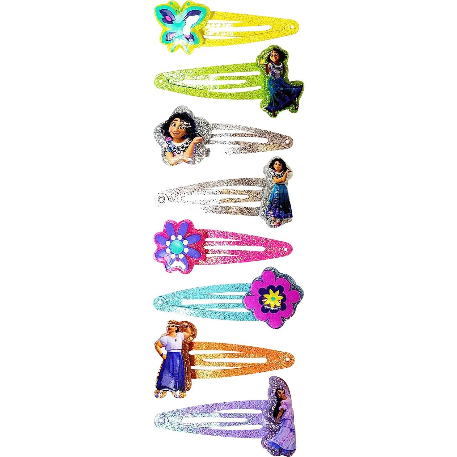 Clips de Cabello Disney Encanto Luv Her 8 Piezas Multicolor