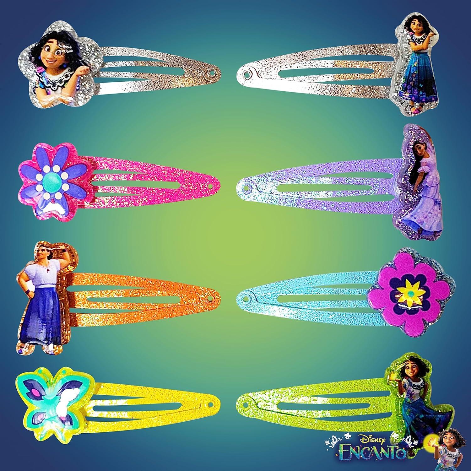 Clips de Cabello Disney Encanto Luv Her 8 Piezas Multicolor