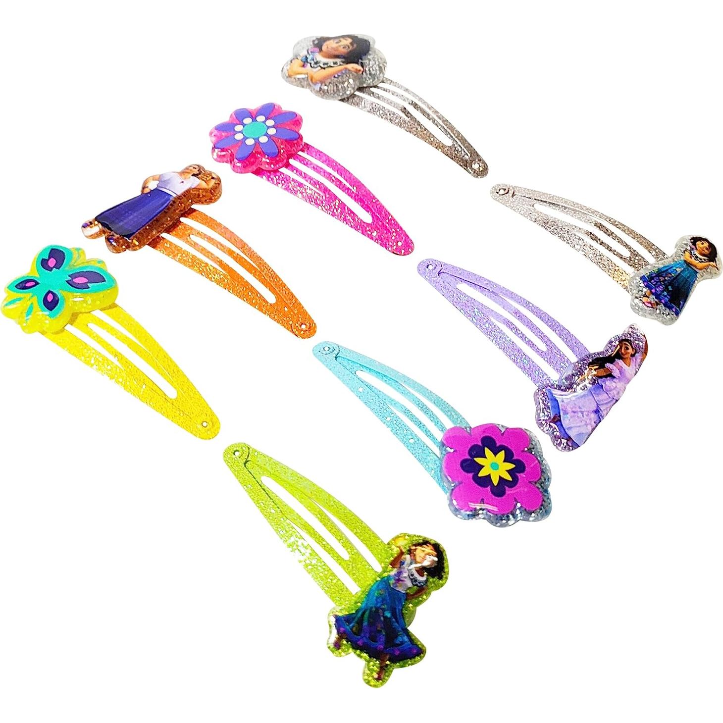 Clips de Cabello Disney Encanto Luv Her 8 Piezas Multicolor